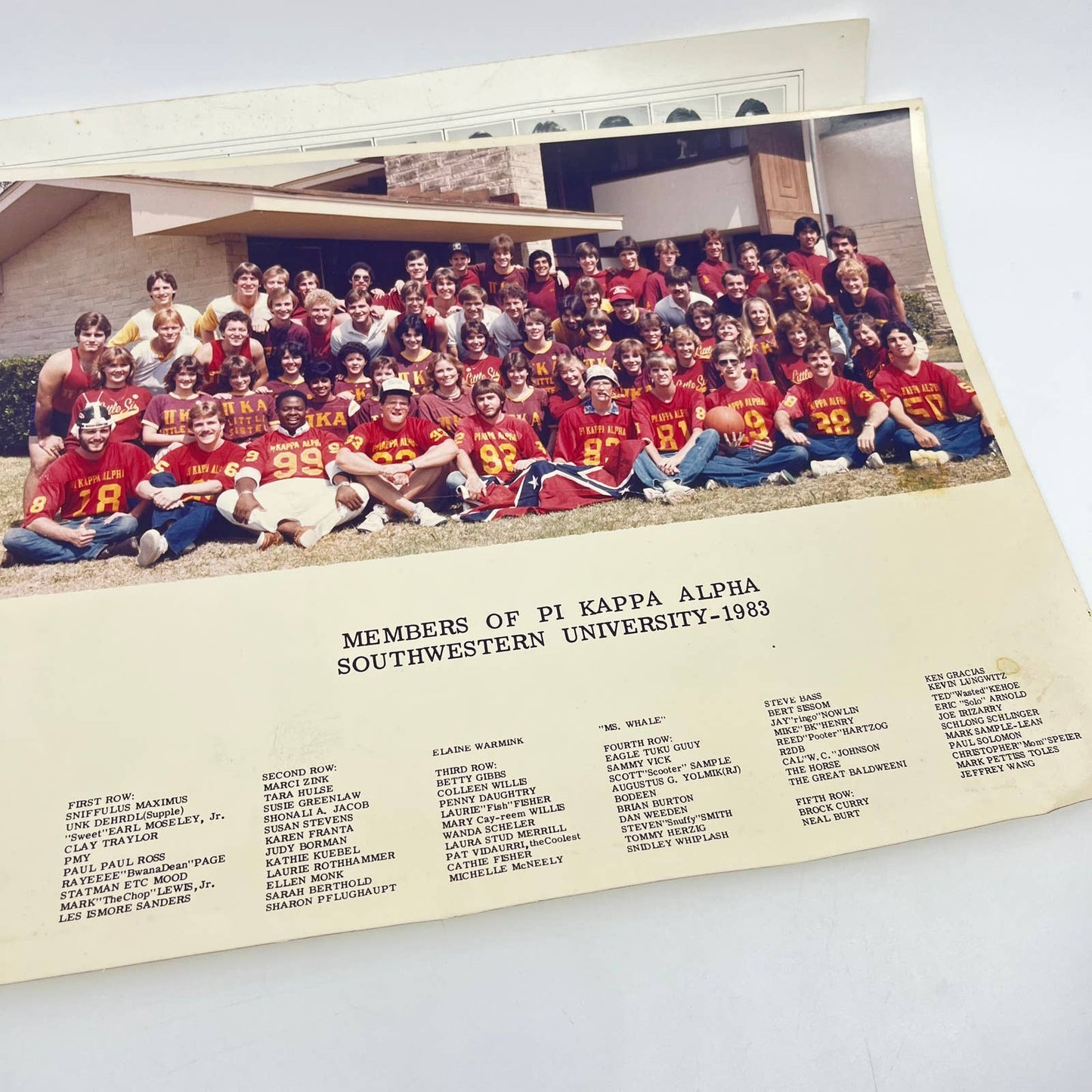 1980s Huge Lot of Alpha Delta Pi Southwestern University Sorority Memorabilia