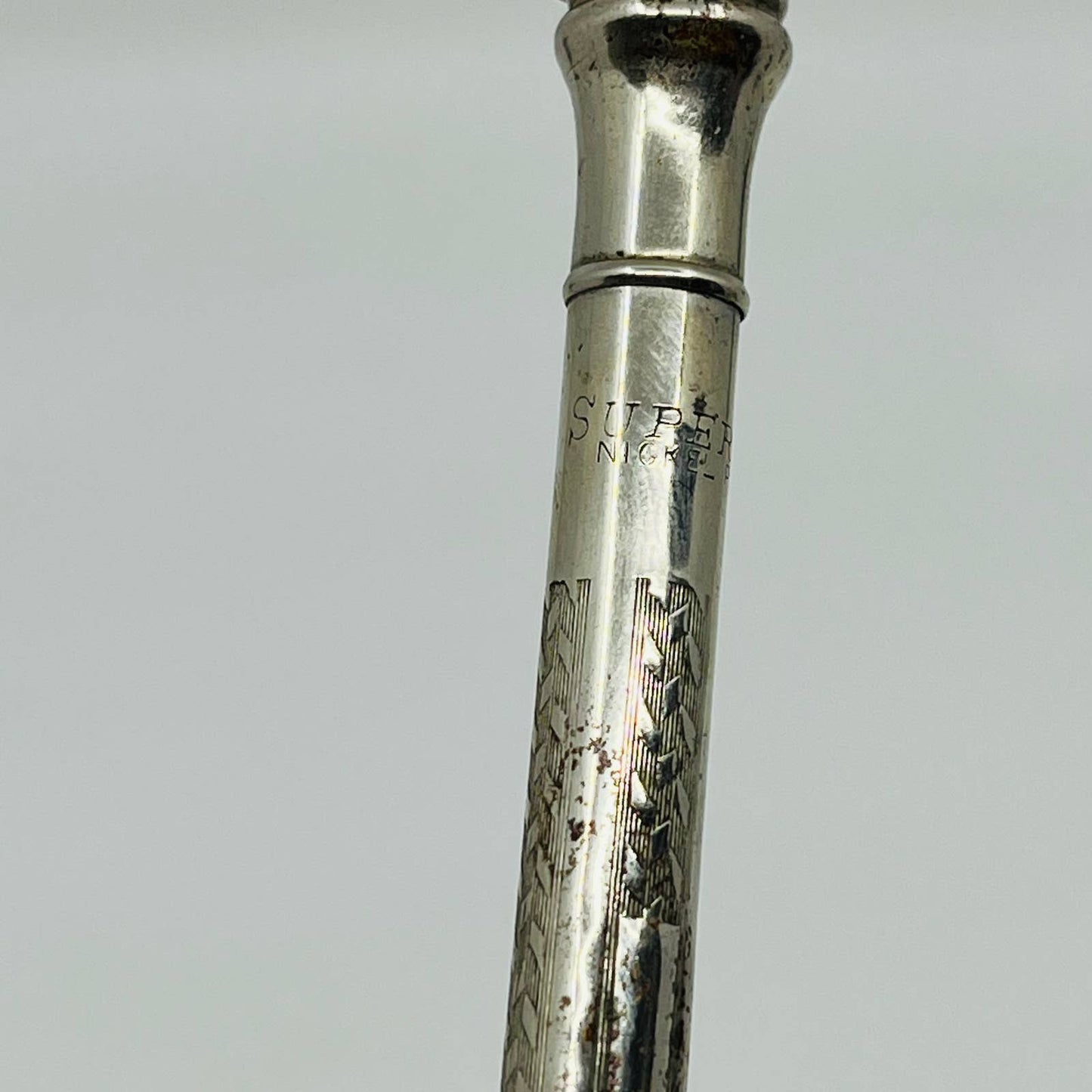 1920s Superite Mechanical Pencil Nickel Silver SB8-16