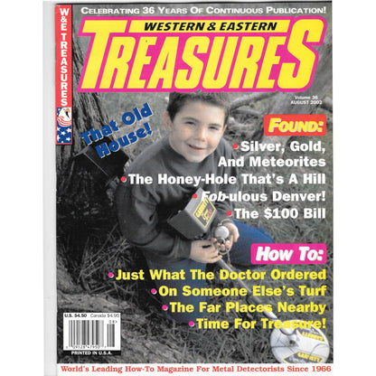 Western & Eastern Treasures Magazine - Treasure Hunting Aug 2002 M6