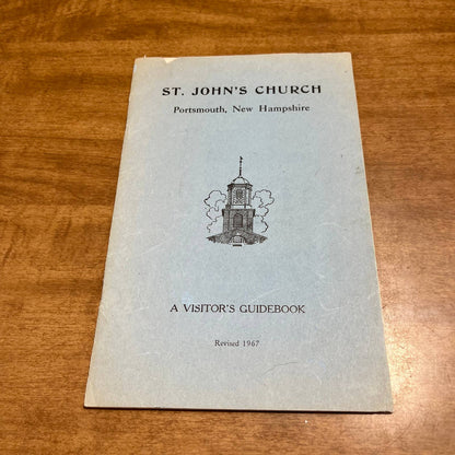 Vintage 1967 Booklet and Brochure St. John’s Church Portsmouth New Hampshire NE1