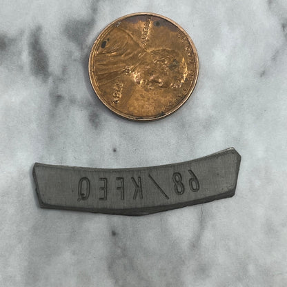 Vintage Printing Letterpress Printers Block Plate 68/KFEQ SE840
