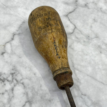 Antique Advertising Ice Pick Western Grain and Coal Co. Winona MN TJ1