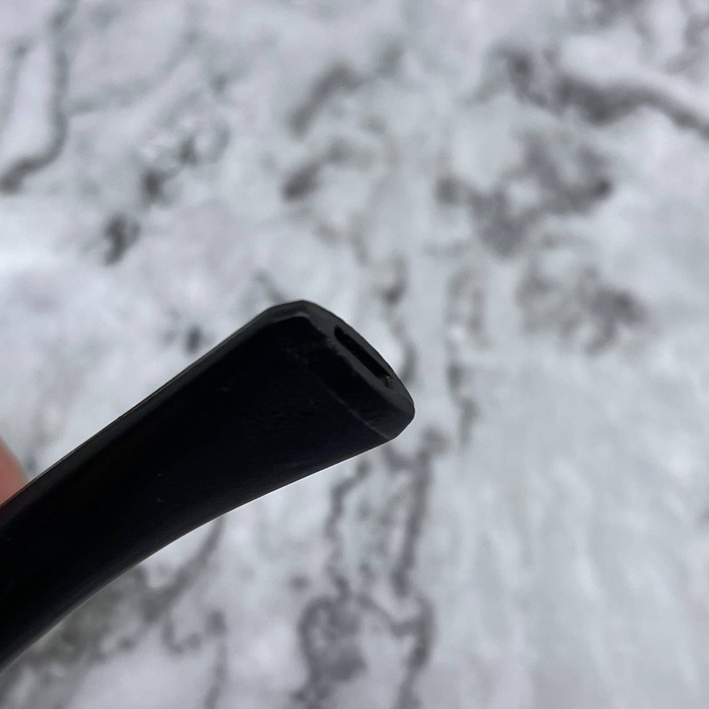 Venturi Estate Pipe Blue Brylon Bent Billiard (Vintage 1970s) TJ4-4