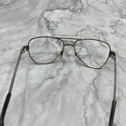 Vintage Art Craft Chrome Aviator Frame Eyeglasses 5 1/4 TD1-2