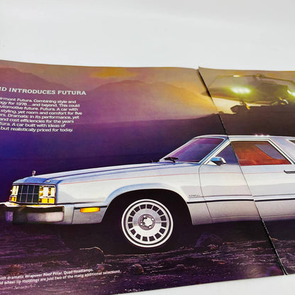 1978 Ford Fairmont Futura Dealer Sales Brochure Full Color Pictures Fold Out BA3