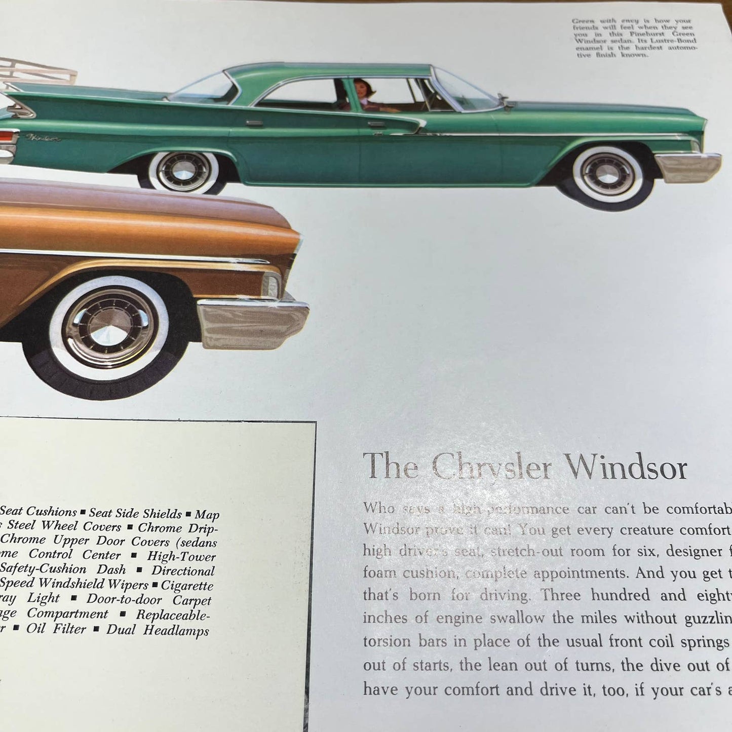 1961 Chrysler Full Color Deluxe Sales Brochure Newport Windsor New Yorker 300 B4