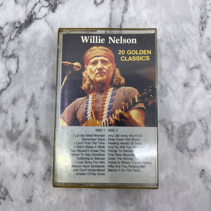 Willie Nelson - 20 Golden Hits Cassette Tape TD9-63