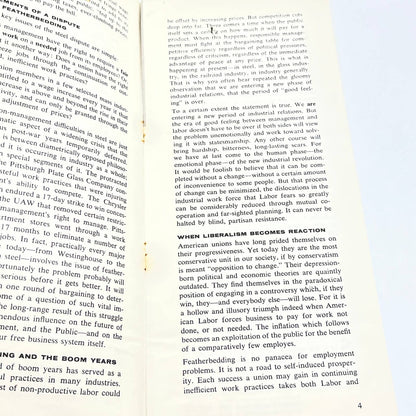 1959 Pennsylvania RR Anti Union Book Anti-Productivity: Management’s Dilemma AB8