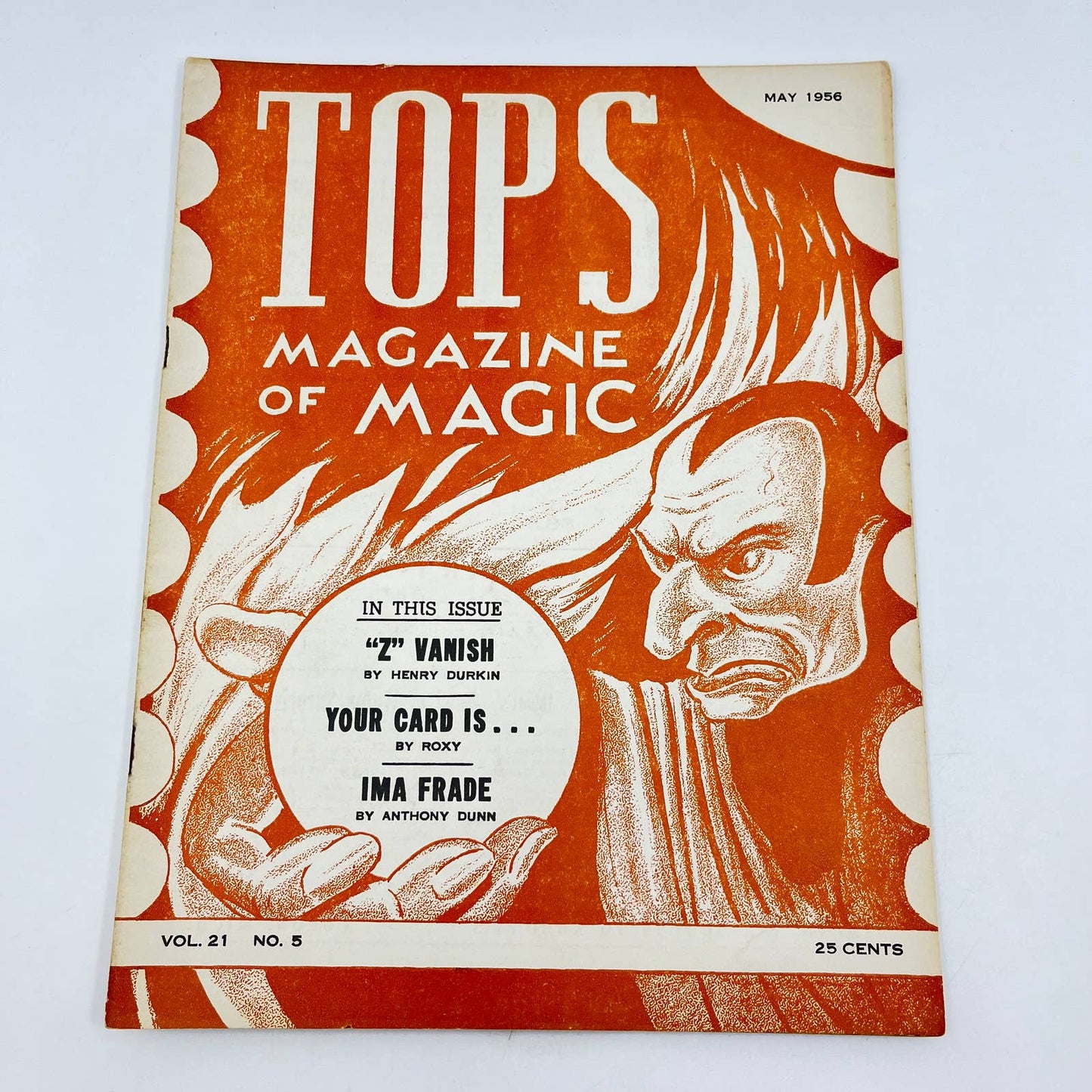 1956 May - Tops Magazine of Magic - Tricks Magicians TF7