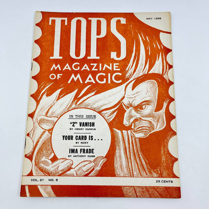 1956 May - Tops Magazine of Magic - Tricks Magicians TF7