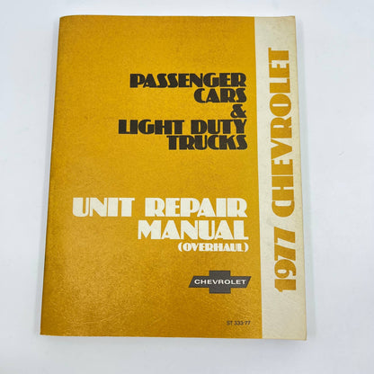 Original 1977 Passenger Cars & Light Duty Trucks Unit Repair Manual Overhaul TF9