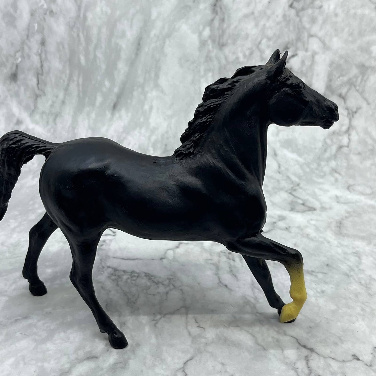1980s Breyer BLACK BEAUTY Prancing Stallion Horse #3040 8x7 TB4