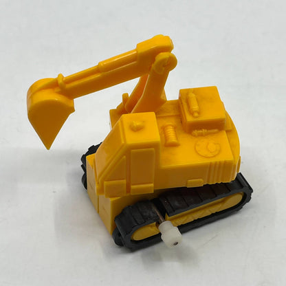 Vintage Wind Up Toy Digger Construction Machine 2” WORKS SE3