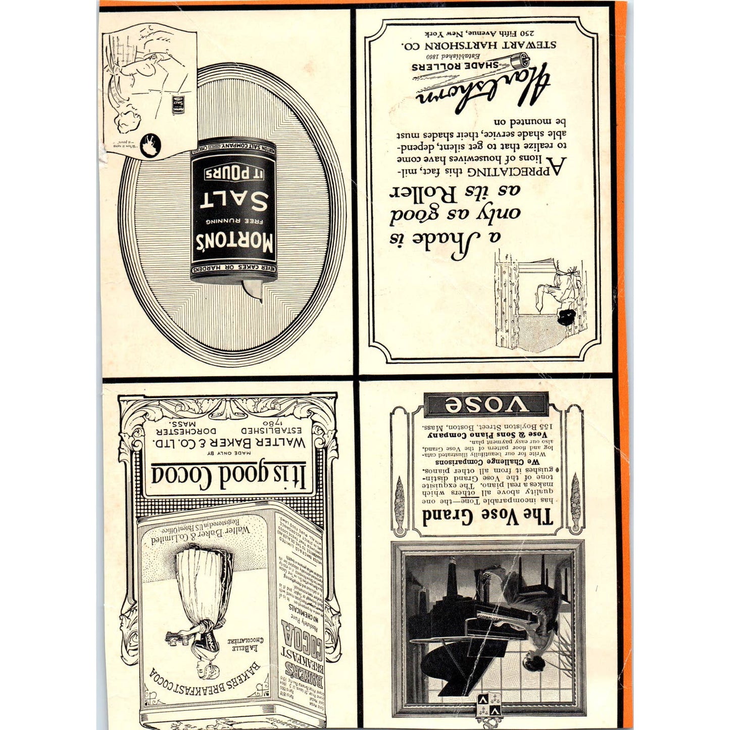 c1920 Harper's Magazine Ad - Globe Wernicke Sectional Bookcases Cincinnati TF6-1