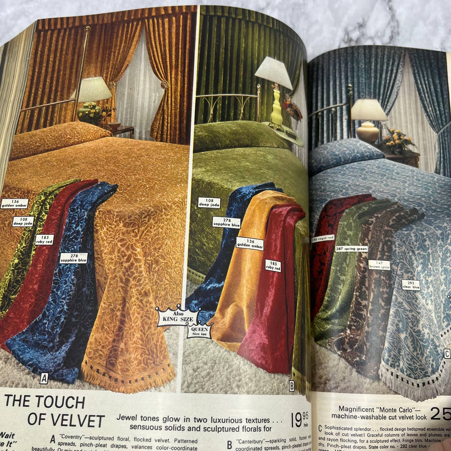 Montgomery Ward Fall & Winter 1975 Catalog Huge Fashion Home Hardcover S3