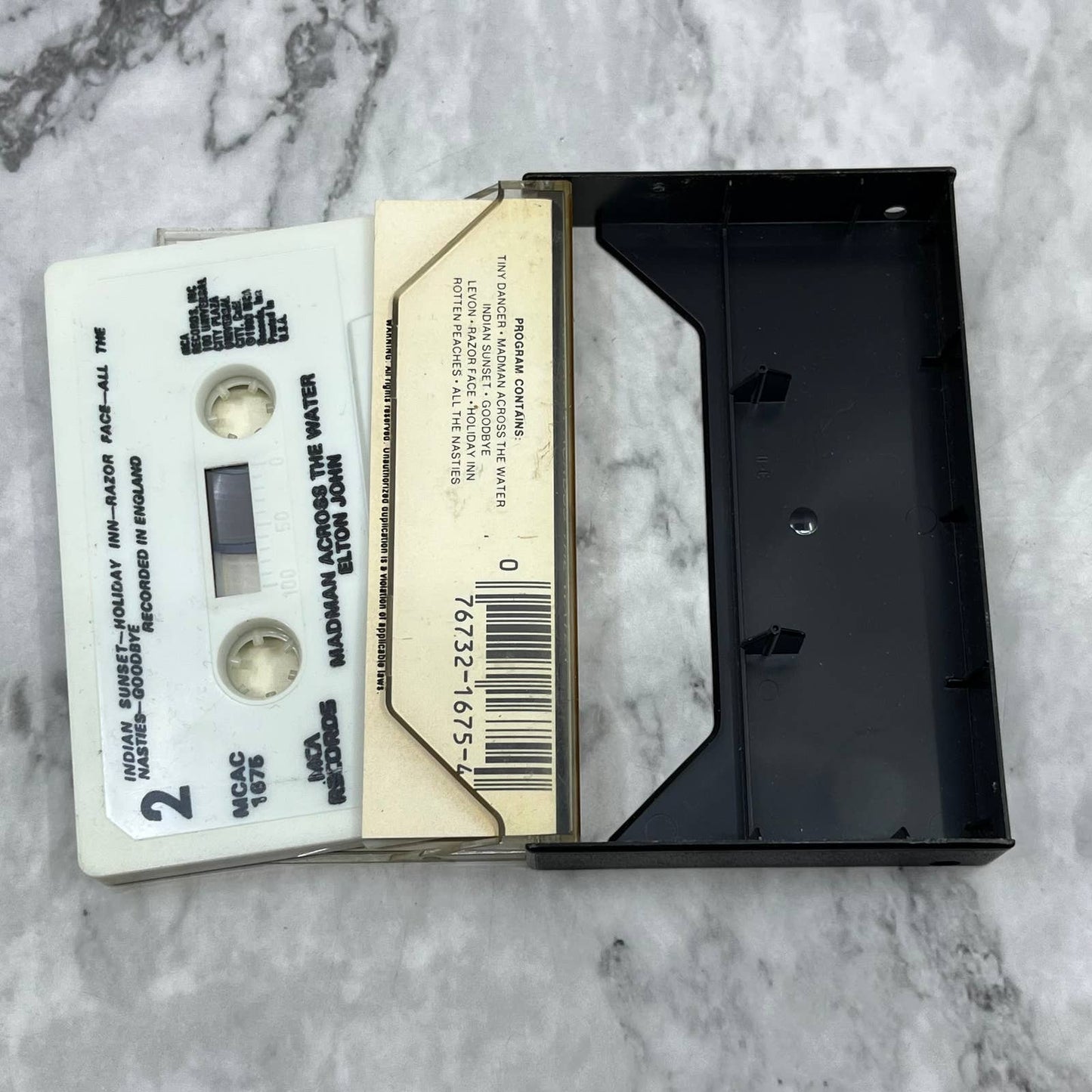 Elton John - Madman Across The Water Cassette Tape TD9-58