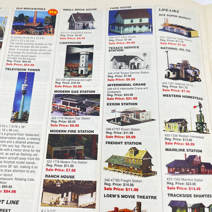 1998 Winter Sale for Model Railroaders Catalog TC6