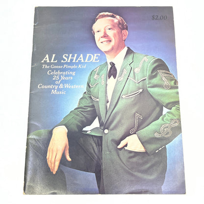 1973 Al Shade: the Goose Pimple Kid: Celebrating 25 Years of Country Music V37-3