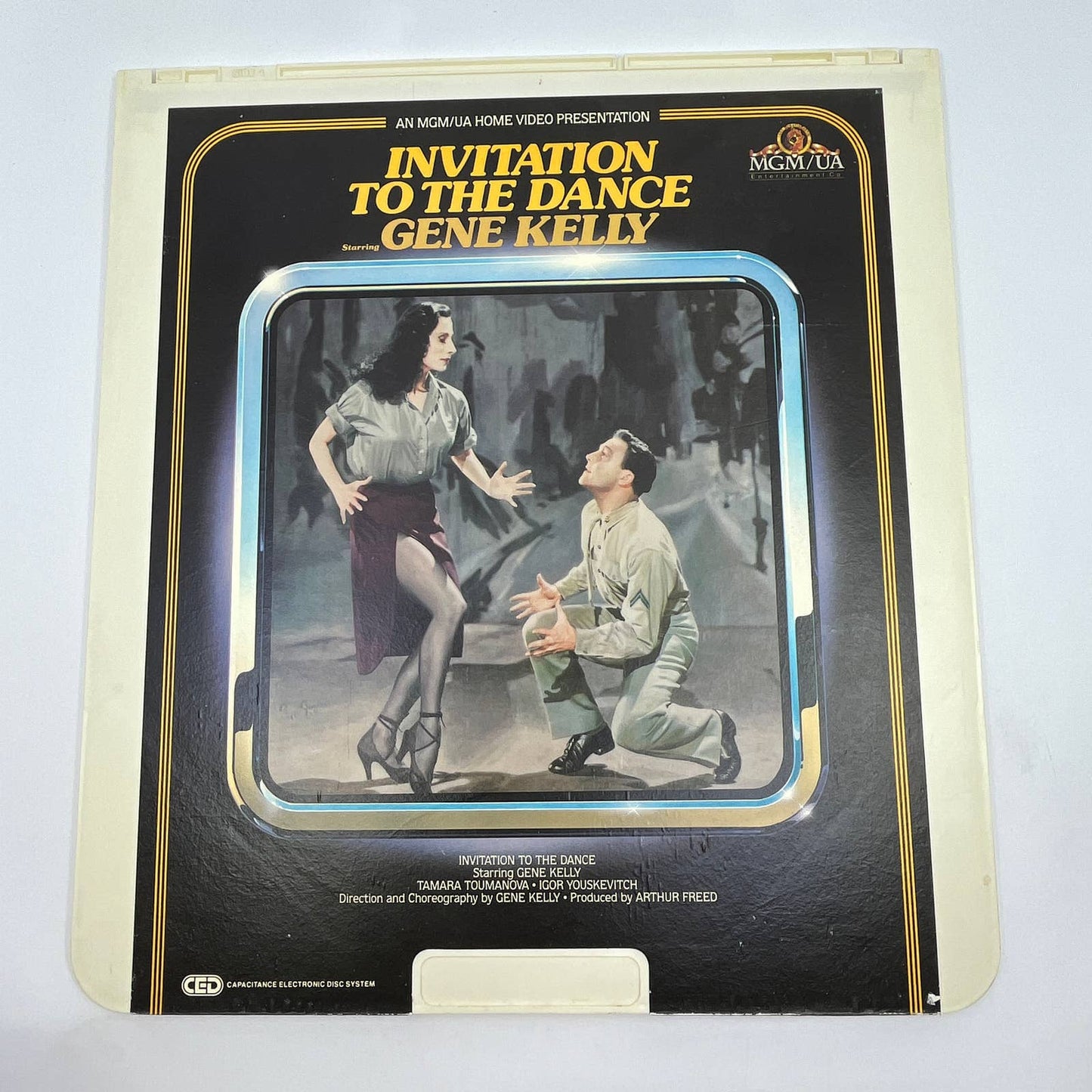 Gene Kelly Invitation to the Dance - CED VideoDisc TG2