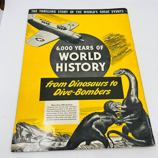 1943 WWII INVALUABLE AID TO THE STUDY OF 6000 YEARS OF WORLD HISTORY BA4