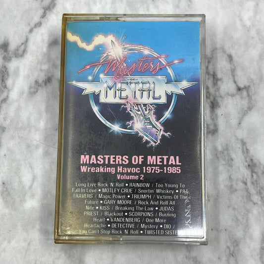 Masters of Metal Wreaking Havoc 1975-1985 Volume 2 Cassette Tape TJ6-77