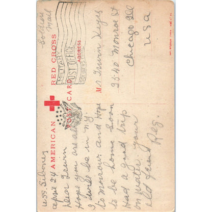 WWI Independence Day in Paris J.F. Bouchor - Original Postcard P3-4