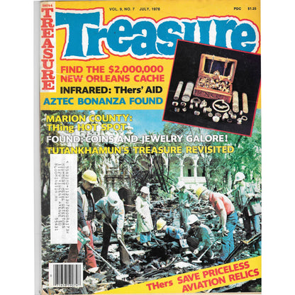 Treasure Magazine - Treasure Hunting Mining Metal Detecting July 1978 M4