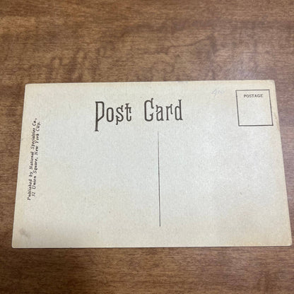 Antique 1917 RPPC Postcard WWI Soldier & Woman TAPS CO Buckingham PA1