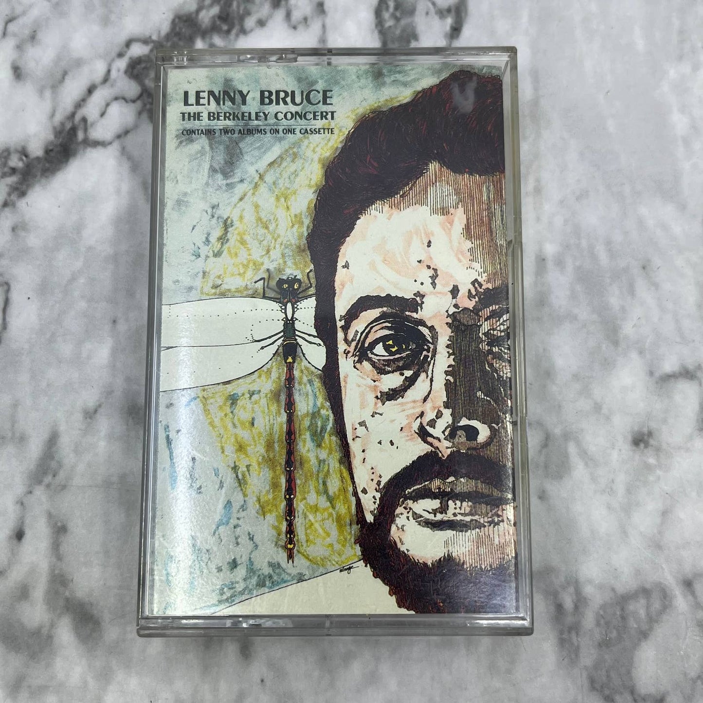 Lenny Bruce ‎– The Berkeley Concert CD 1989 Cassette Tape TC7-49