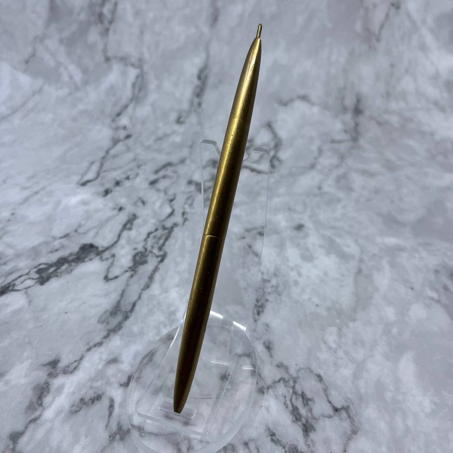 Vintage Tapered Gold Tone Ballpoint Pen SA2