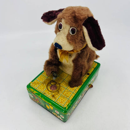Vintage Linemar Toys Animatronic Dog Tin Litho Toy TC4