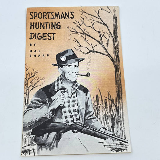 1956 Sportsman’s Hunting Digest Hal Sharp Booklet Firearms Safety St Paul MN TE7