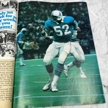 1976 PRO FOOTBALL Illustrated Vikings TARKENTON Bengals ANDERSON OJ Simpson TJ3