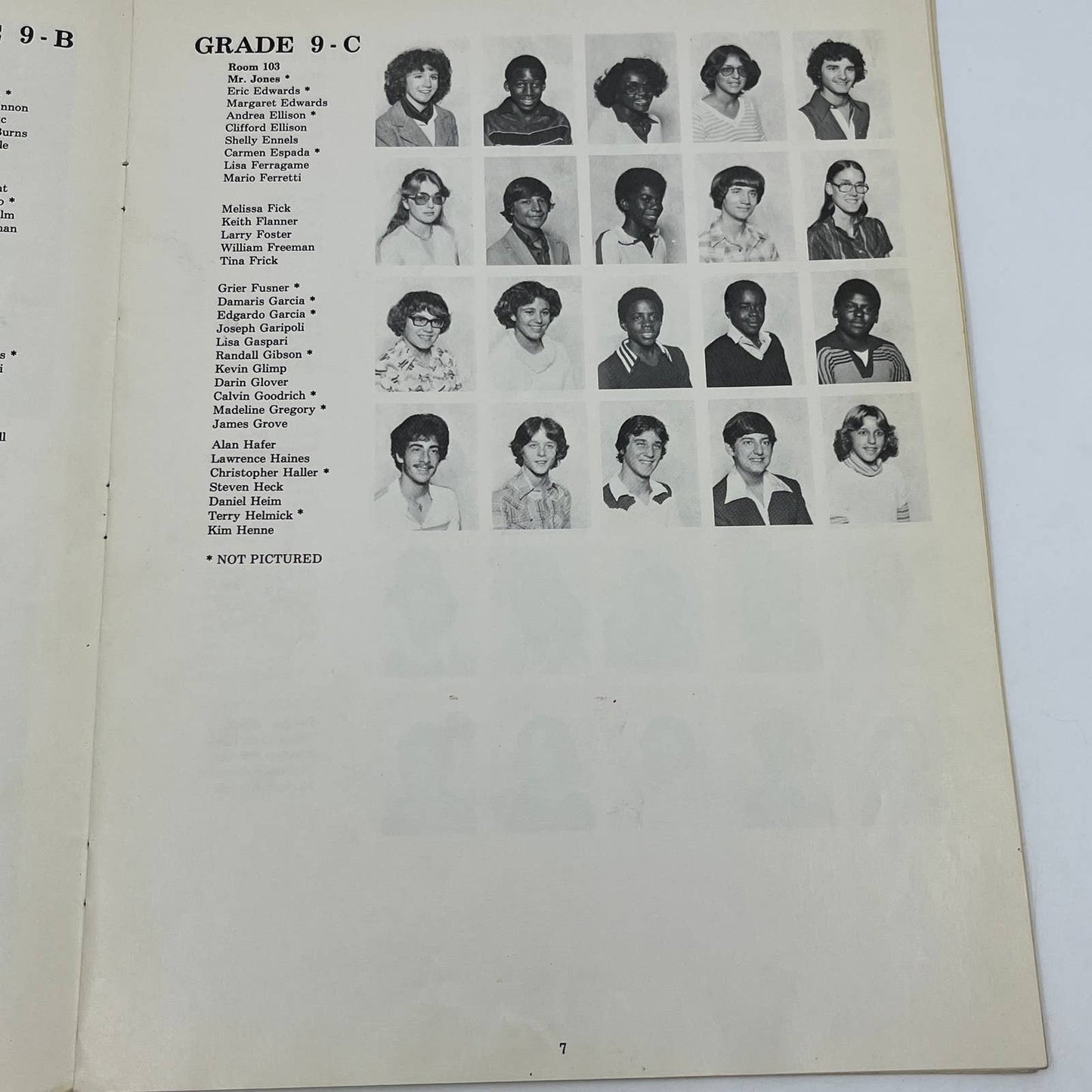 1979-1980 Northwest Junior High School Yearbook Reading PA TG2-1