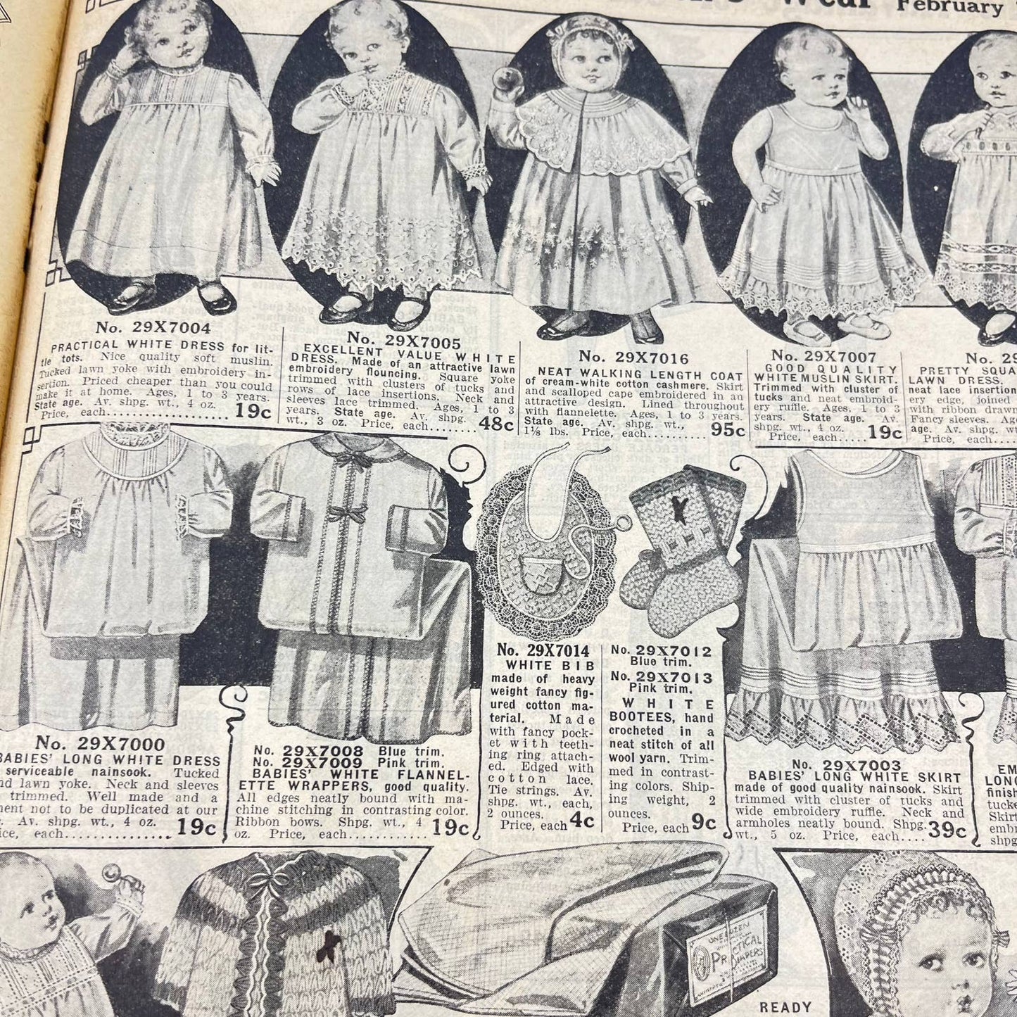 RARE Sears 1914 Bargain Supplement Catalog Sears Roebuck  Coverless TF7