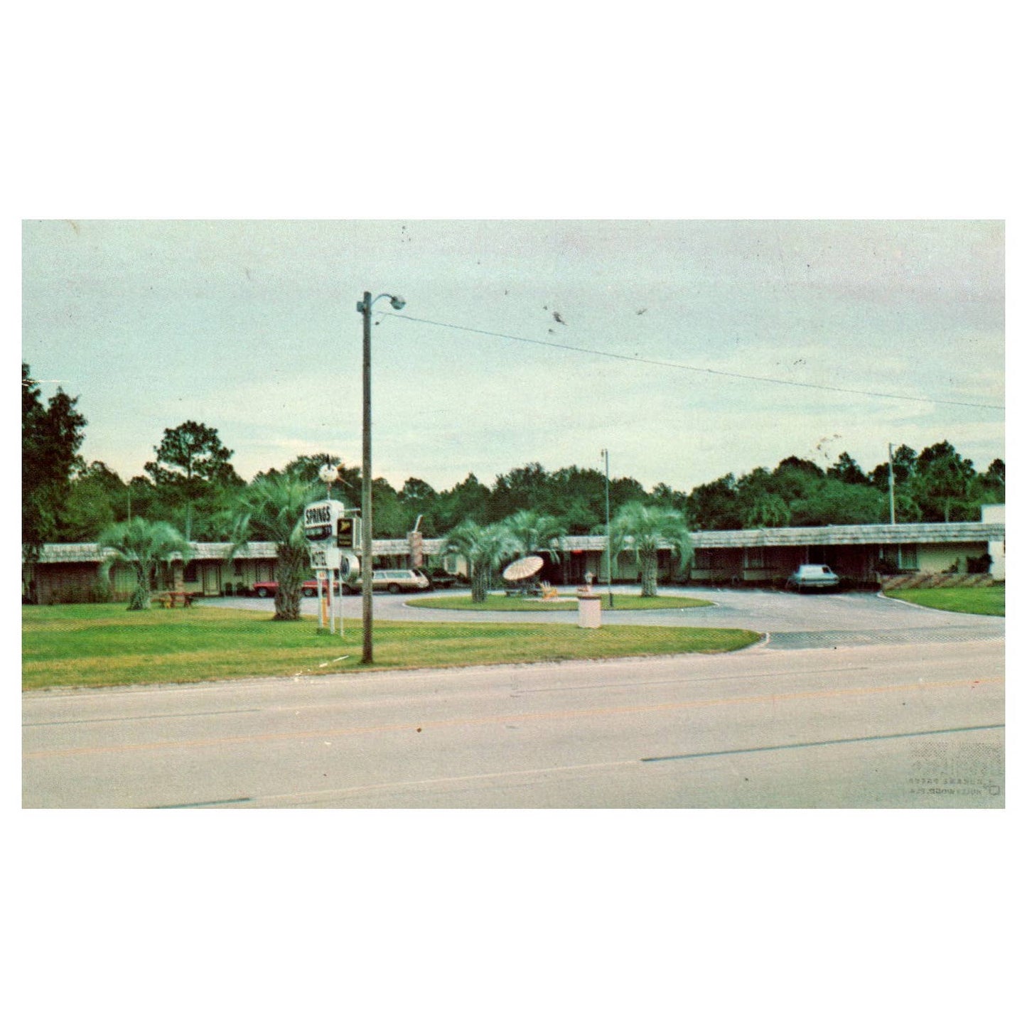 Vintage Postcard - Springs Motel Homosassa Springs FL 1976 TJ6-1