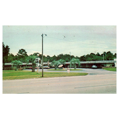 Vintage Postcard - Springs Motel Homosassa Springs FL 1976 TJ6-1