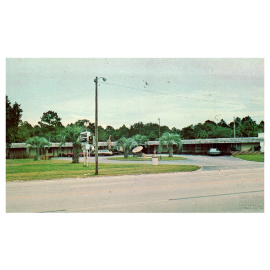Vintage Postcard - Springs Motel Homosassa Springs FL 1976 P4-6
