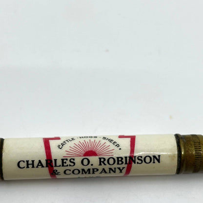 Bullet Pencil Charles O. Robinson Livestock Omaha St. Paul Chicago SC3
