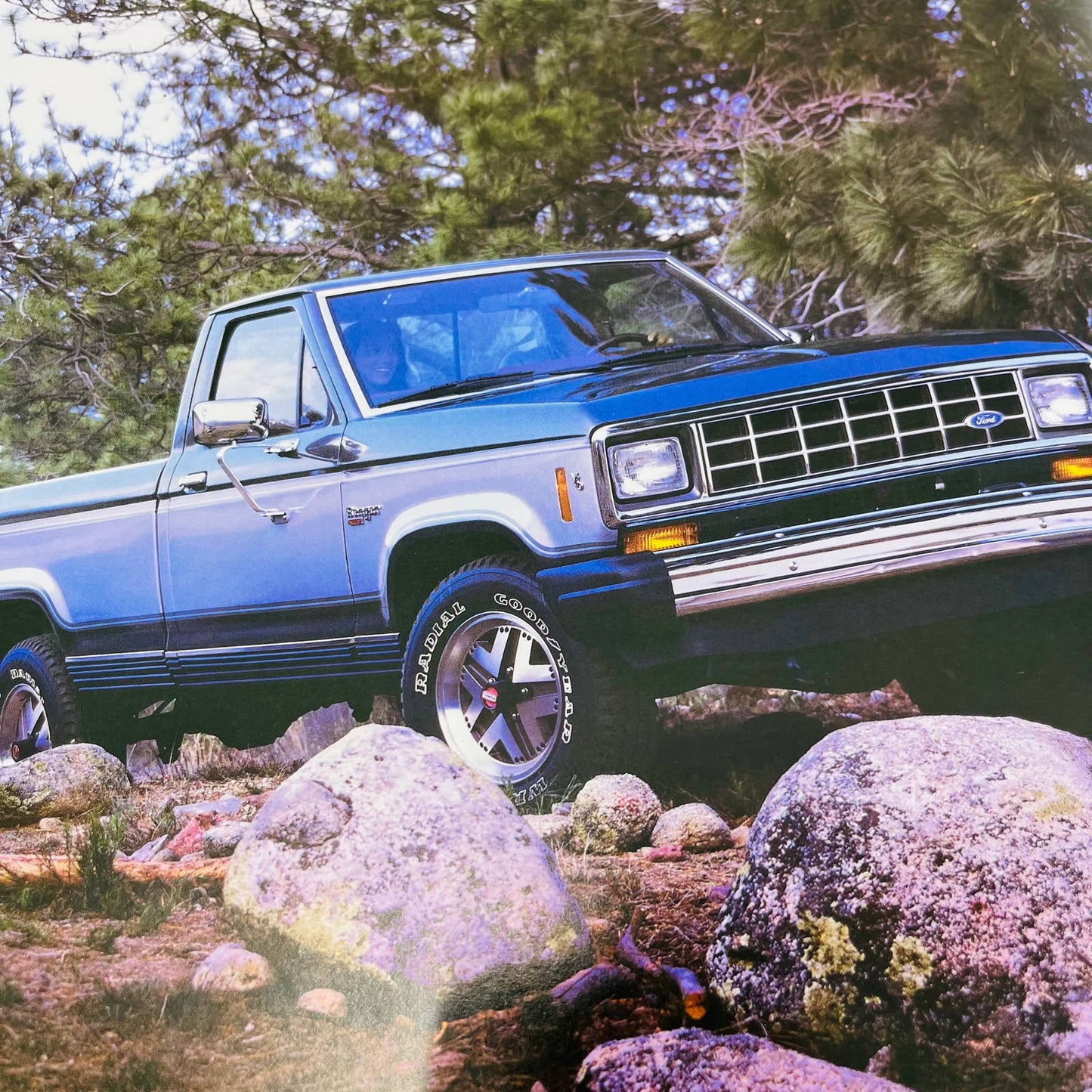1985 Ford Ranger Dealer Sales Brochure - RANGER XL, XLT, XLS 4x4 Catalog BA3