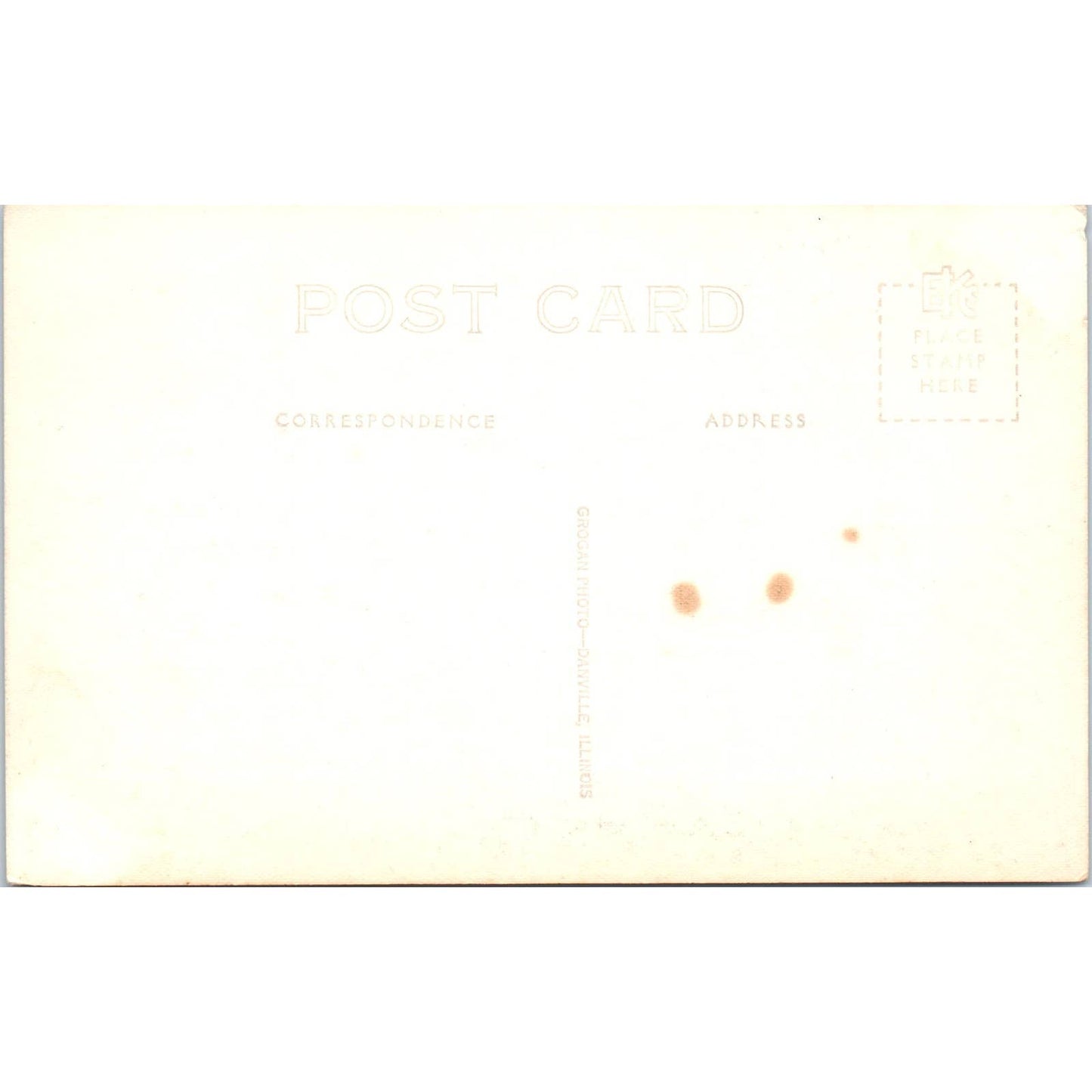 Adams-Jackson Subway Escalator Chicago Illinois RPPC Original Postcard TK1-26