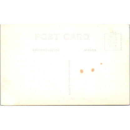 Adams-Jackson Subway Escalator Chicago Illinois RPPC Original Postcard TK1-26