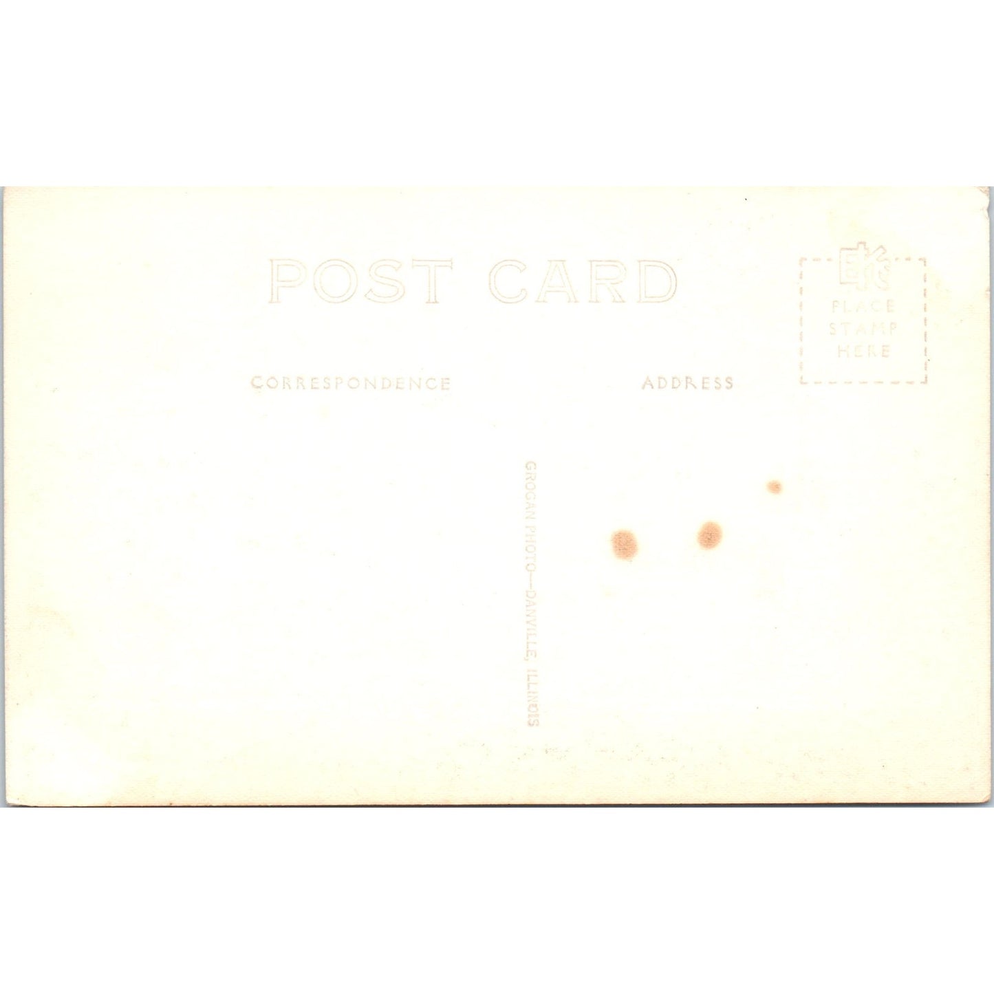 Adams-Jackson Subway Escalator Chicago Illinois RPPC Original Postcard P2-11