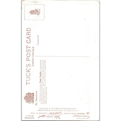 Firenze Ponte Vecchio Raphael Tuck Oilette Original Postcard TK1-P17