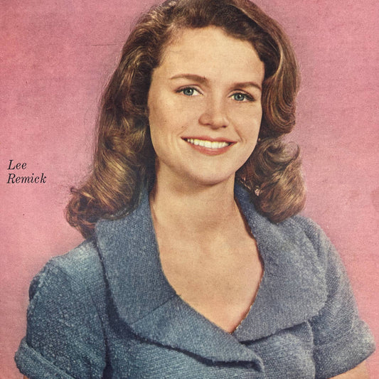 1960 LEE REMICK Sunday New York News Coloroto Magazine Cover Only FL4