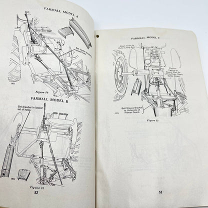 Vtg John Deere No. 5 Castor Wheel Power Mower Operator's Manual OM-H10-250 TF4