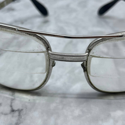 Vintage Titmus Z87 Aviator 5 1/2 Thick Eyeglasses Safety Glasses Frames SE9