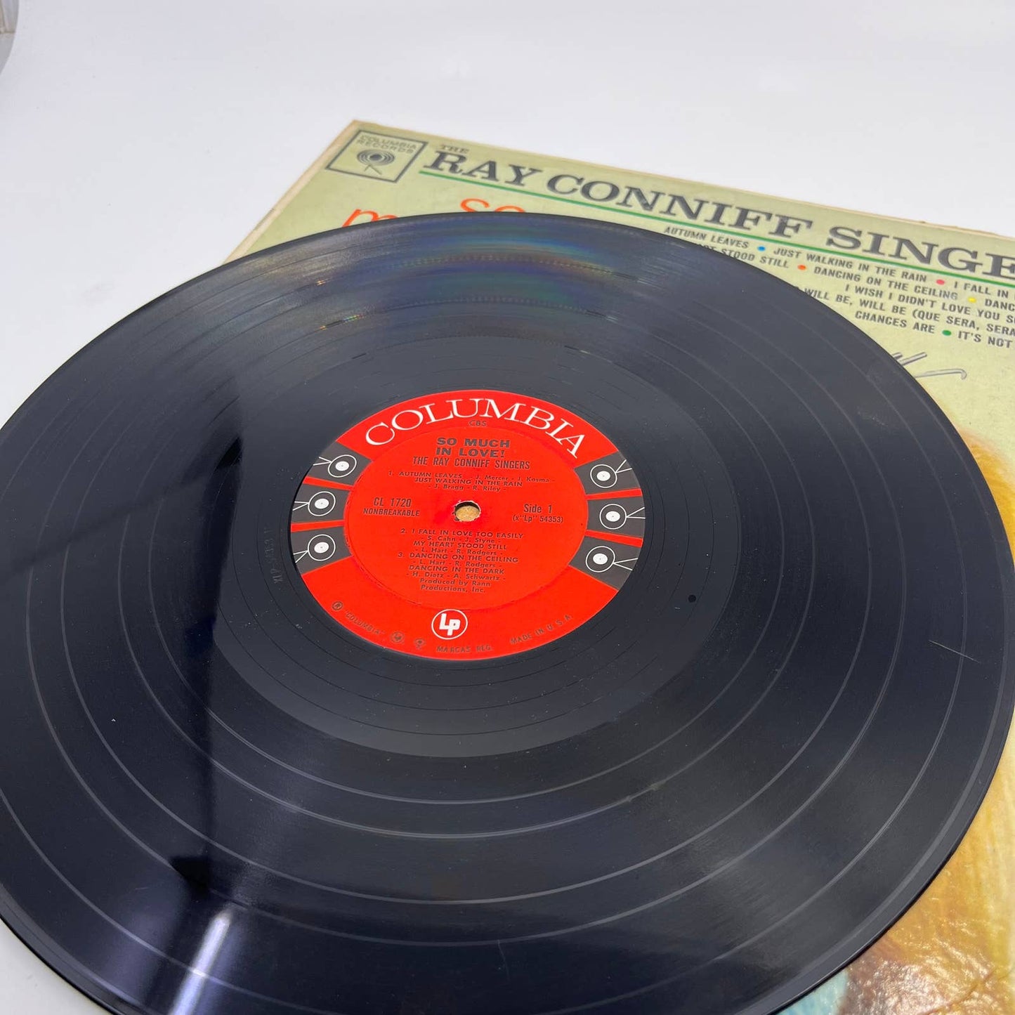 The Ray Conniff Singers So Much in Love Vinyl Record Signed Authenticated TH3