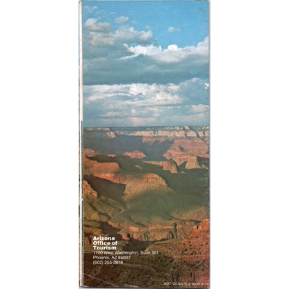 Vintage The Grand Canyon & Northern Arizona Booklet Fold Out Travel Brochure AD7