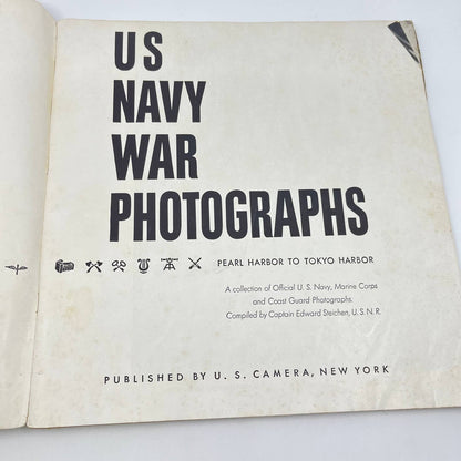 1940s WII U.S. Navy war photographs, Pearl Harbor to Tokyo Harbor Steichen TF7